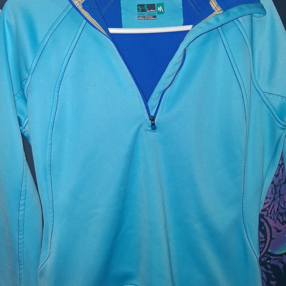 Under Armour Blue and Purple Jacket